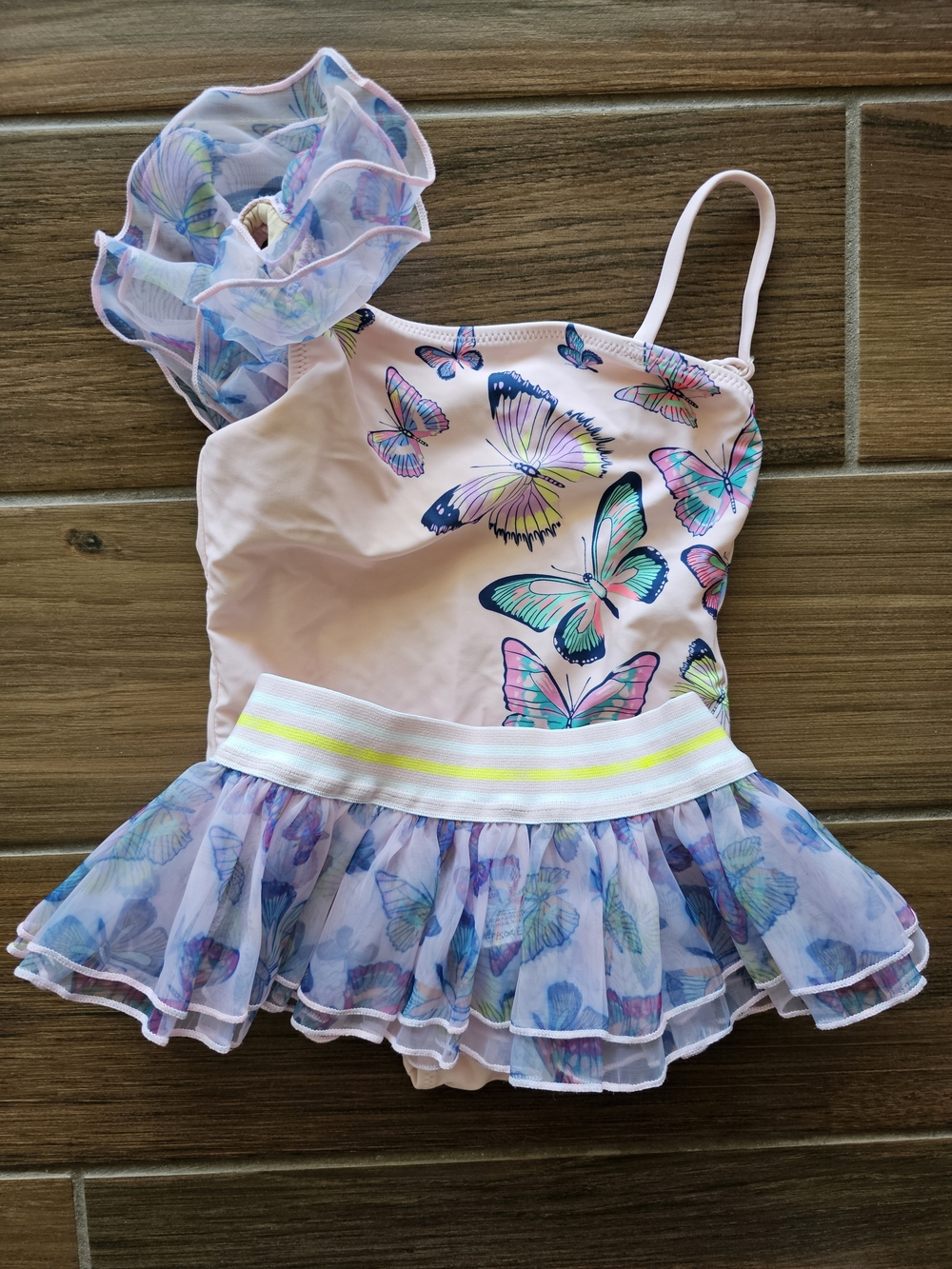 Shade Critters Butterfly Swimsuit With Tutu 2T